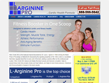 Tablet Screenshot of largininepro.com